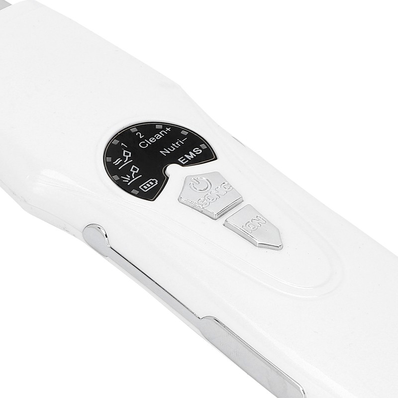 Facial Skin Scraper Ultrasonic Skin Scrubber Spatula 2 Gears Vibration