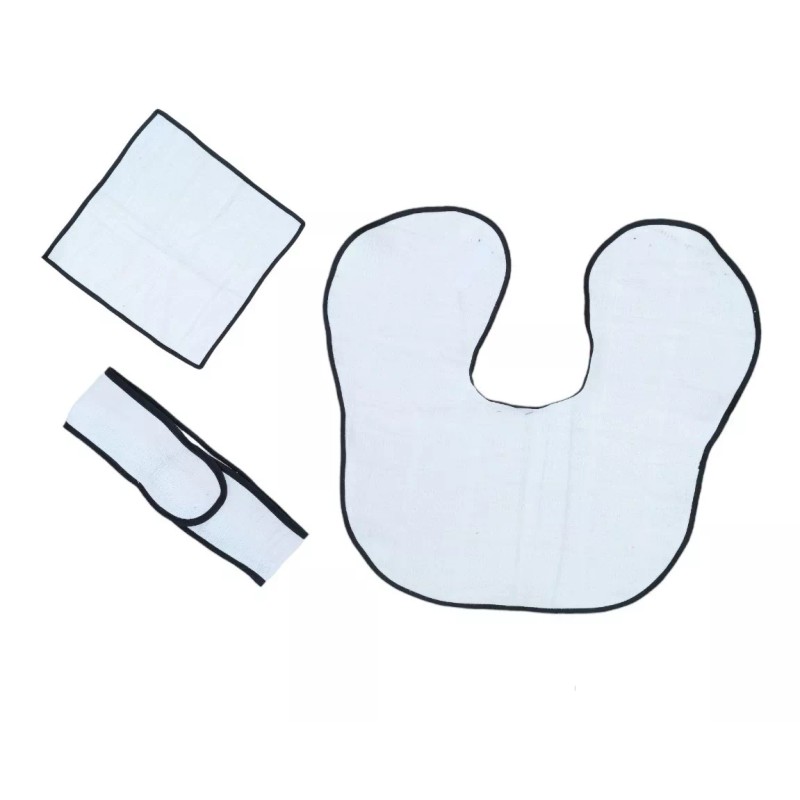 Texben Kit De Spa Banda Facial Con Capa Y Toalla