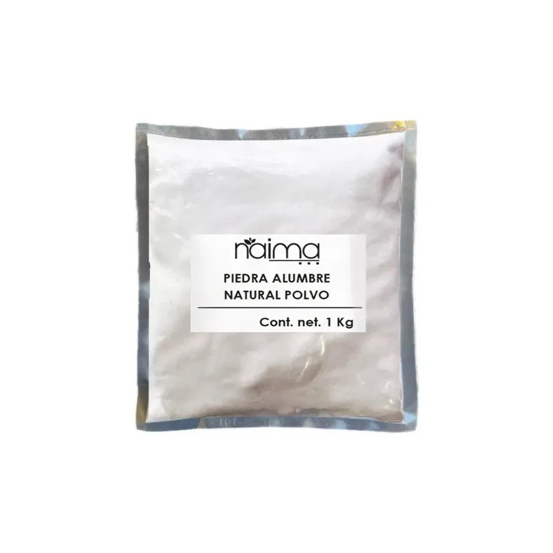 Piedra Alumbre 2kg (1kg En Polvo + 1 Kg Piedra)