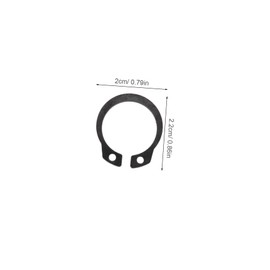 iplusmile Horizontal Jack Circlip External Retaining Snap Ring for Hydraulic Jack Durable and Easy to Install Compact Design for Mobile Repair Kits Reliable Performance for Optimal