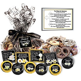 SYMPATHY 'COOKIE TALK' 2 LB. COOKIE PLATTERS (COOKIES WITH MESSAGES)