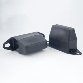 Autoacc 3 Inches Rear Suspension Bump Stops, Leaf Spring Jounce Bumpers Compatible with Cherokee XJ 1987-2001, Compatible with Ram 1500 2500 3500 1997-2002, 04-12 Colorado (Stock Height, Pack of 2)