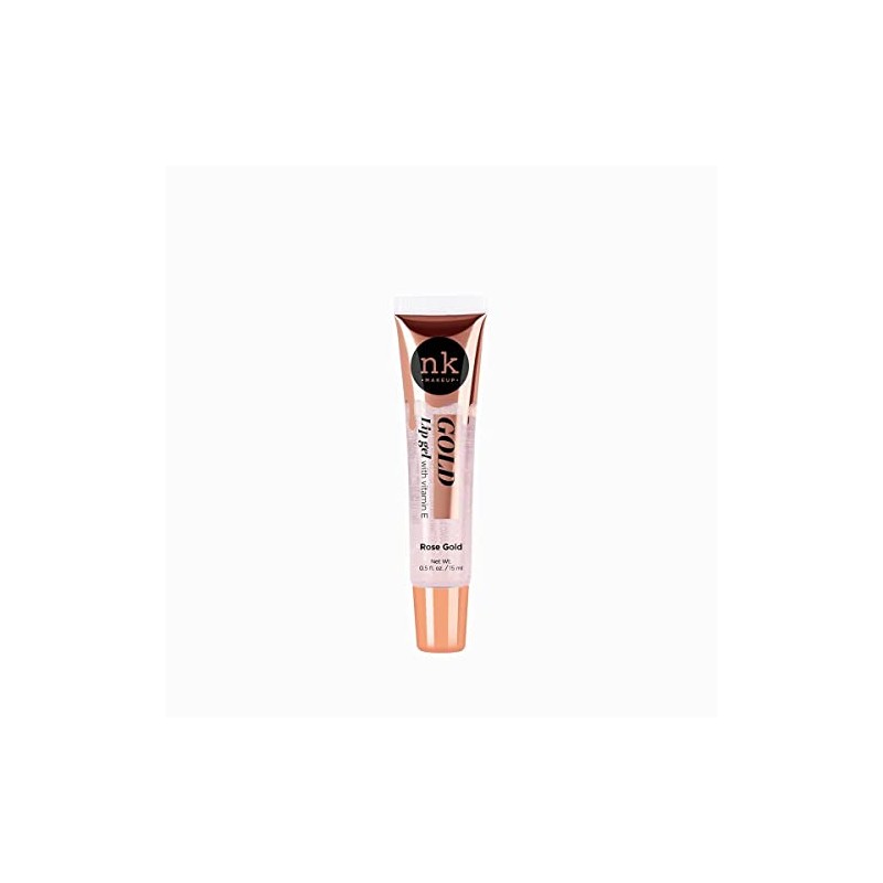 GOLD LIP GEL - Rose Gold Shimmer Infused Lip Gel