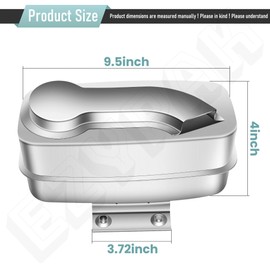 539131604 Muffler Compatible with Husqvarna RZ 4824 5424 46i Z 246 MZ 61 Z248 F254 FD61M LSZ 5422 FD52M