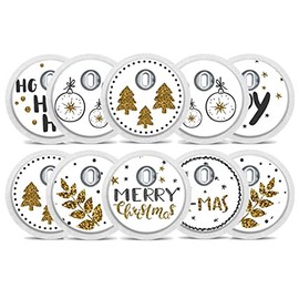FreeStyle Libre 3 Sensor Stickers – Set of 10 "X-Mas" – Stickers for Sensors | Diasticker®