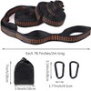 Adjustable Hammock Straps,2Pcs 6.5FT Lightweight Tree Straps with 6 Loops