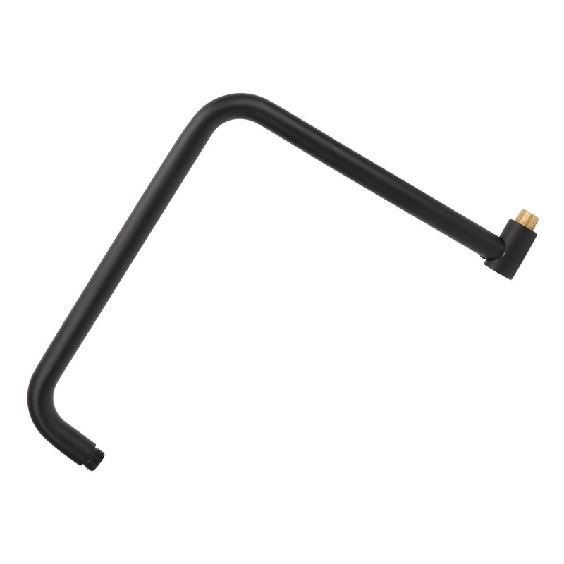 Shower Head Extension with Flange S Shape Shower Arm Wall