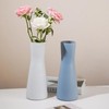 18cm Ceramic Bud Vase Tall Conic Flower Single Stem Vase