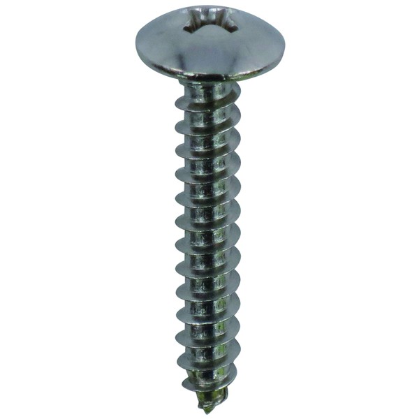 DAIDOHANT 10173870 Stainless Steel Tapping Screw [Truss Head] (Nominal Diameter d) 1.4 x (L) 1.2 x 0.3 inches (3.5 x 30 x 8.1 mm) [SUSXM7] Approx. 60 Pcs