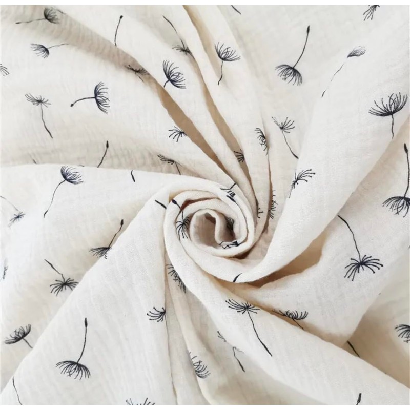 Aloonii Extra Large Baby Swaddle Blanket with Fringe | 100%