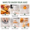 Electric Citrus Juicer Machines, Rechargeable Lemon Juicer Squeezer with USB