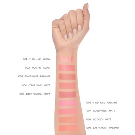 Pupa Milano Wonder Me Blush, 007 Good Vibes, Matt, 0.141 oz - Smooth Texture - Blends Easily - No Powdery Effect - Talc-Free - Paraben-Free - Enriched with Hyaluronic Acid - Powder Make Up