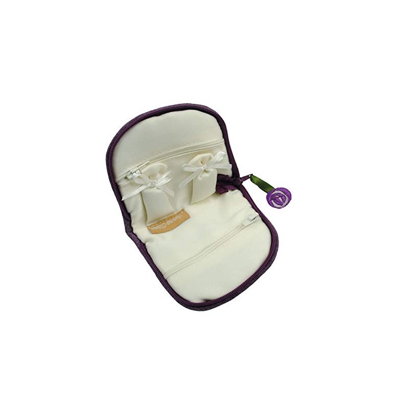 Justina Claire Jewellery Purse in a Rennie Mackintosh Purple