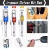 Guyuyii Flexible Drill Bit Extension Set - 105° Right Angle