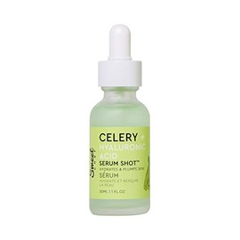 Sweet Chef Celery  Hyaluronic Acid Serum Shot - Hydrating Serum for Glowing Skin - Moisturizing, Skin Brightening  Pore Minimizer Niacinamide Serum - 
