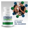 Citrato Magnesio 500mg 100 Cápsulas Sabor