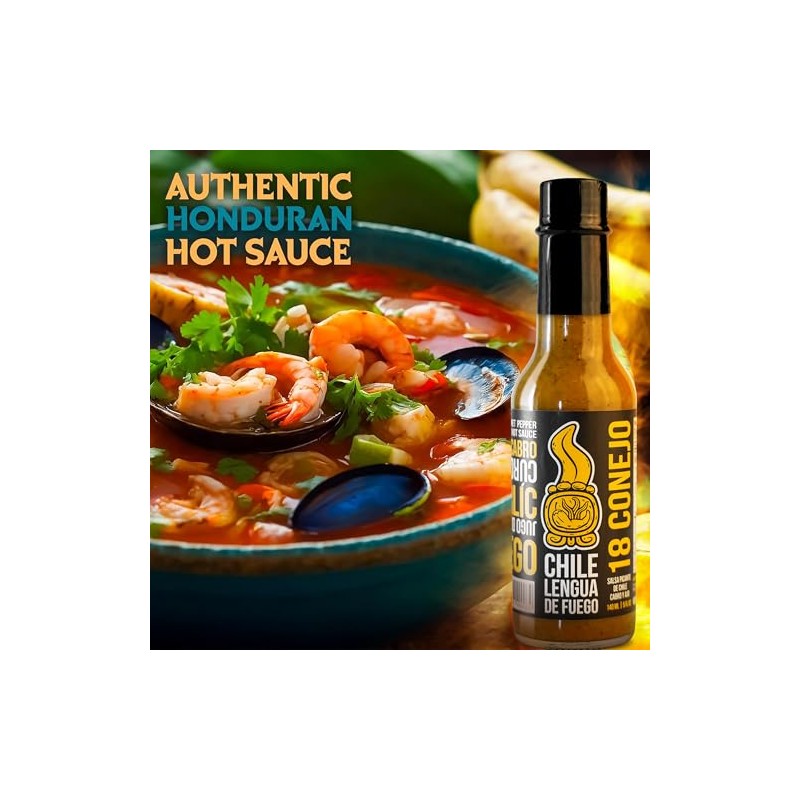 Hot Sauce | Chile Lengua de Fuego (Pack of 2,