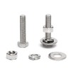 (12 Sets) 3/8-16 x 1 Hex Head Screw Bolt, Nuts,