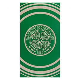 Premier Life Celtic FC TOWEL PULSE - 55in x 28in - Football Gift, Green, L