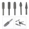 5pcs Electric Rotary File Embossed Steel File Soft Metal File