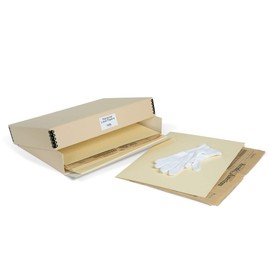 Gaylord Archival Tan Newspaper Preservation Kit - 13W x 18L x 3" H