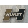 HURST PEWTER METAL NOS EMBLEM