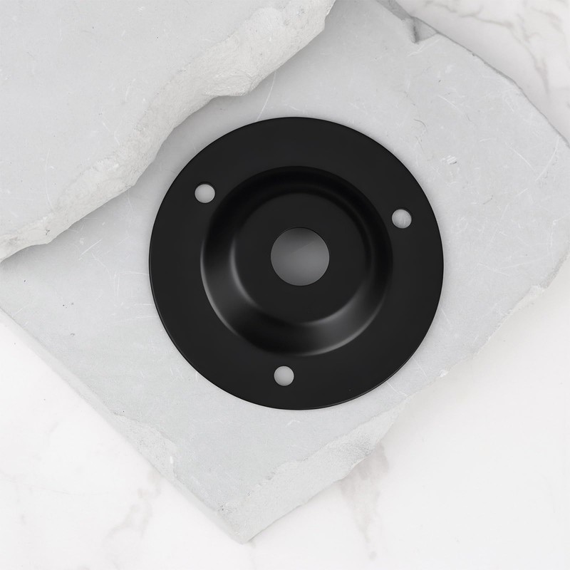 Be In Your Mind 2Pcs 1/4inch Round Mounting Plate Guitar