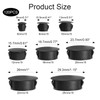 Godneei 120 Pcs Hole Plug Drill Cap Plastic Hole Plug