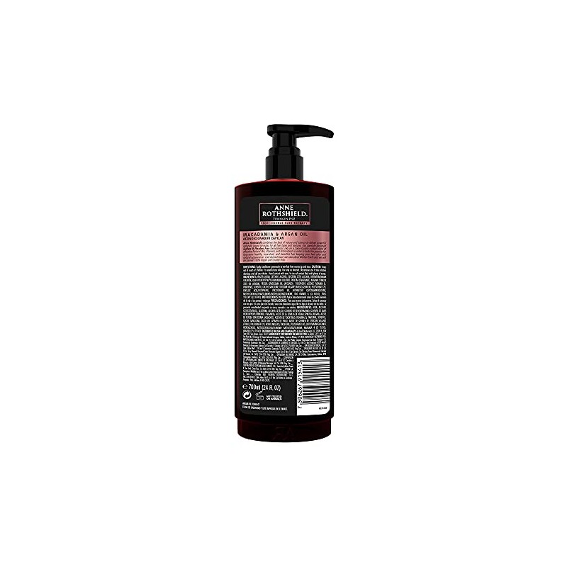 Anne Rothshield Shampoo Macadamia and Argan Oil 700Ml Acondicionador Macadamia