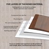 Peel and Stick Vinyl Flooring Roll - 11.8"x394" (32.29 Sq