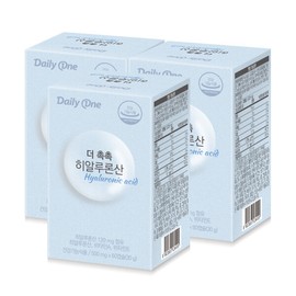 (Daily One) The Moist Hyaluronic Acid 30g 60 capsules x 3 containers for 3 months / (데일리원) 더 촉촉 히알루론산 30g 60캡슐 x 3통 3개월분