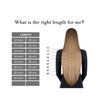 XUANHEFA Human Hair Ring Loop Hair Tip Extensions Remy Hair