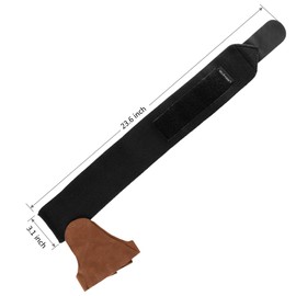 Deselen Leather Workout Gloves for Women & Men - Premium Gym Gloves, Comfort Padded Wrist Supported, 4-Finger Weight Lifting Gloves for Enhanced Grip