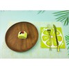 32Pcs Lemon Disposable Paper Dessert Napkins, 6.5in