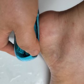hbcommerce2 Nano Glass Foot Callus Remover - Neon Blue