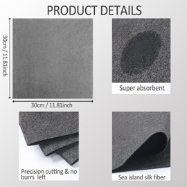 flintronic Thickened Magic Cleaning Cloth, 30 x 30 cm, Pack of 6