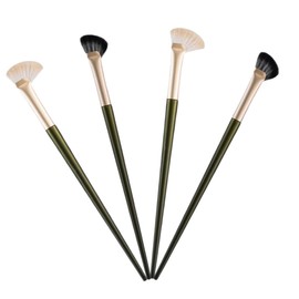 Baluue 4sets Angled Eyeshadow Brush Set for Face Makeup Professional Makeup Tool 4pcs*4