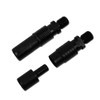 Quick Release Adaptor Aluminium Black Quick Release for Bite Alarms
