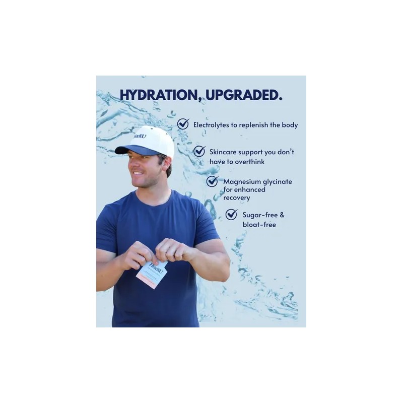 Hacku Hydration Hack - Electrolitos Sin Azúcar, Fresa Limón