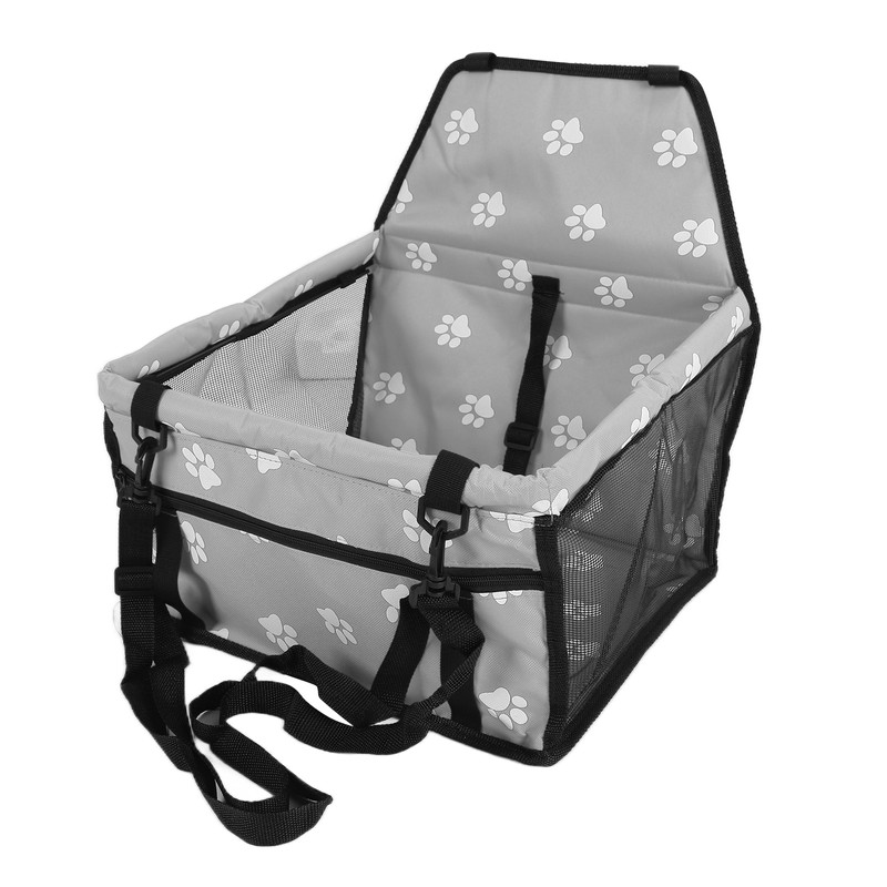 Bear Paw Pattern Pet Carrier Cage Washable Pet Car Travel