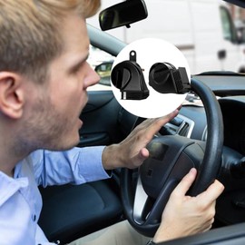 Train Horn Truck | 12V Waterproof Motorcycle Snail Horn Train Horn - Car Stereo Speakers, Car Accessories, Boat Air Horn for Modification, Bikes, SUVs