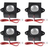 Dweii 4PCS 3 Watt 8 Ohm Single Cavity Mini Speaker