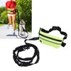 QANYEGN Waist Dog Lead, Waist Belt Bungee Lead, Hands-Free Dog