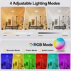NIORSUN Rechargeable RGB Shower Light with Silicone Cover - Wireless