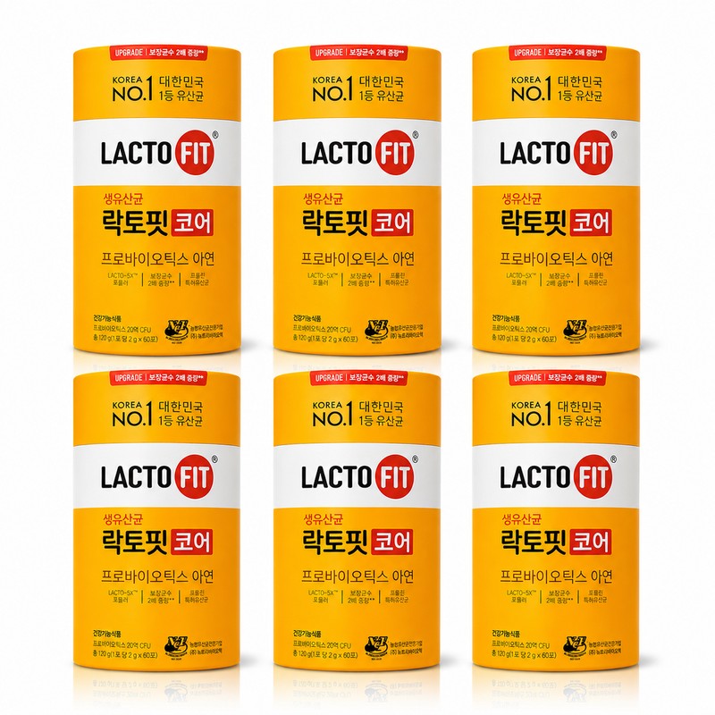Lactopit Core 60 sachets (6 packs) / 락토핏 코어 60포