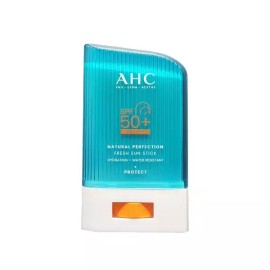 Gita AHC 내추럴 퍼펙션 프레쉬 선스틱 SPF50+ 22g 1개 AHC Natural Perfection Fresh Sunscreen Stick SPF50+ 22g 1pc