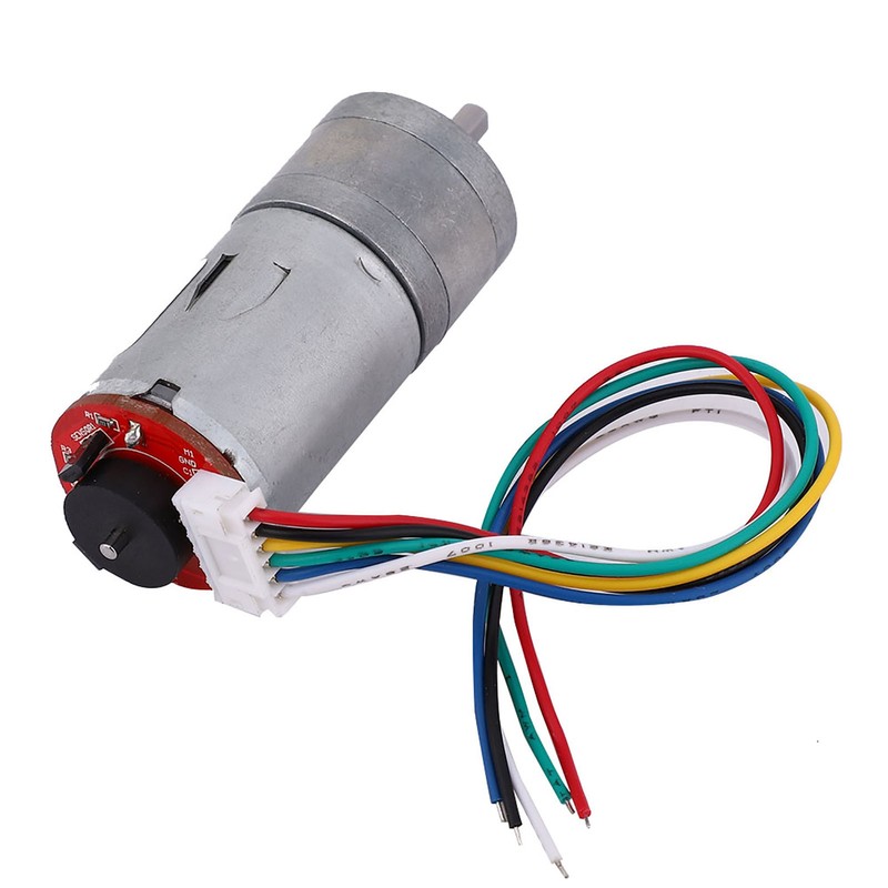 DIY Encoder Gear Motor with Mounting Bracket 65mm Wheel Kit
