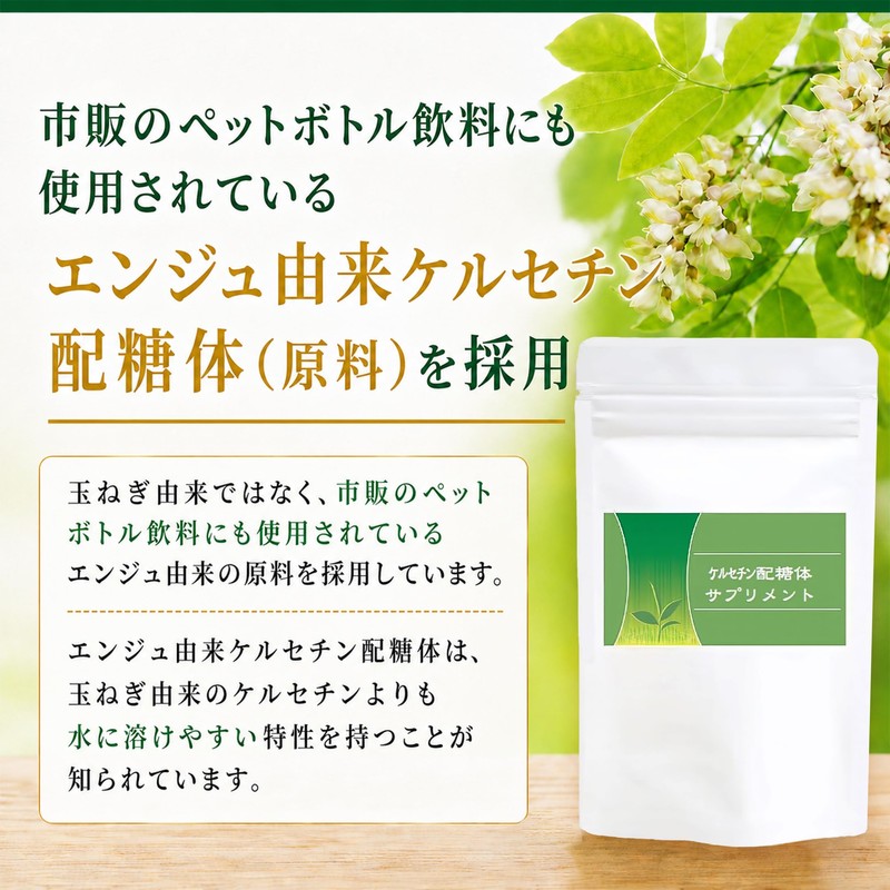 Saika Quercetine Sugar Supplement, 90 Tablets, Approx. 1 Month Supply,