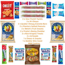 Hangry Kits Sending a Giant Hug For Men And Women - Send-A-Hug Basket Care Package for Men, To A Friend Or Loved One In Hospital, After Surgery Or Sickness. Recovery. Delicious Variety Of Comforting Snacks