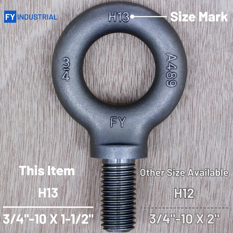 Lifting Shoulder Eye Bolt 3/4"-10 X 1-1/2"